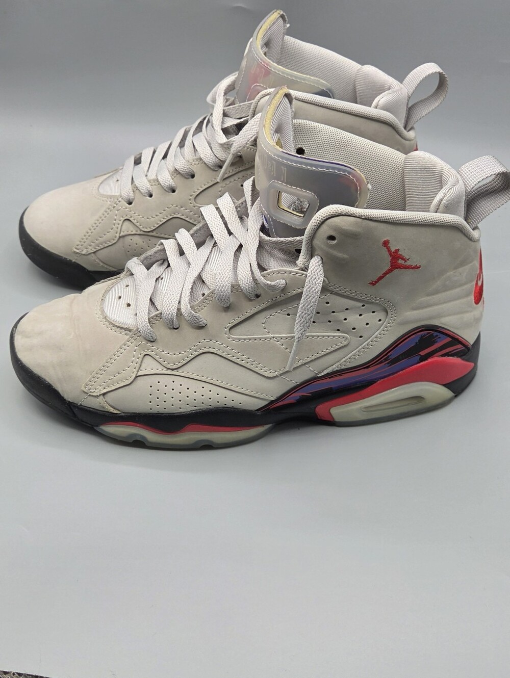 Nike Air Jordan Jumpman MVP Men's shoes. DZ4475-026 . White/Black/Red. Choose SZ - Picture 2 of 15